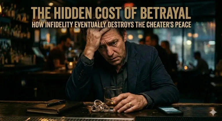 The Hidden Cost of Betrayal: How Infidelity Eventually Destroys the Cheater’s Peace